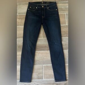 7 For All Mankind “The Ankle Skinny” Jeans Size 27